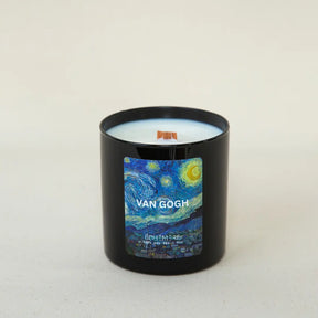 Van Gogh Starry Night Candle