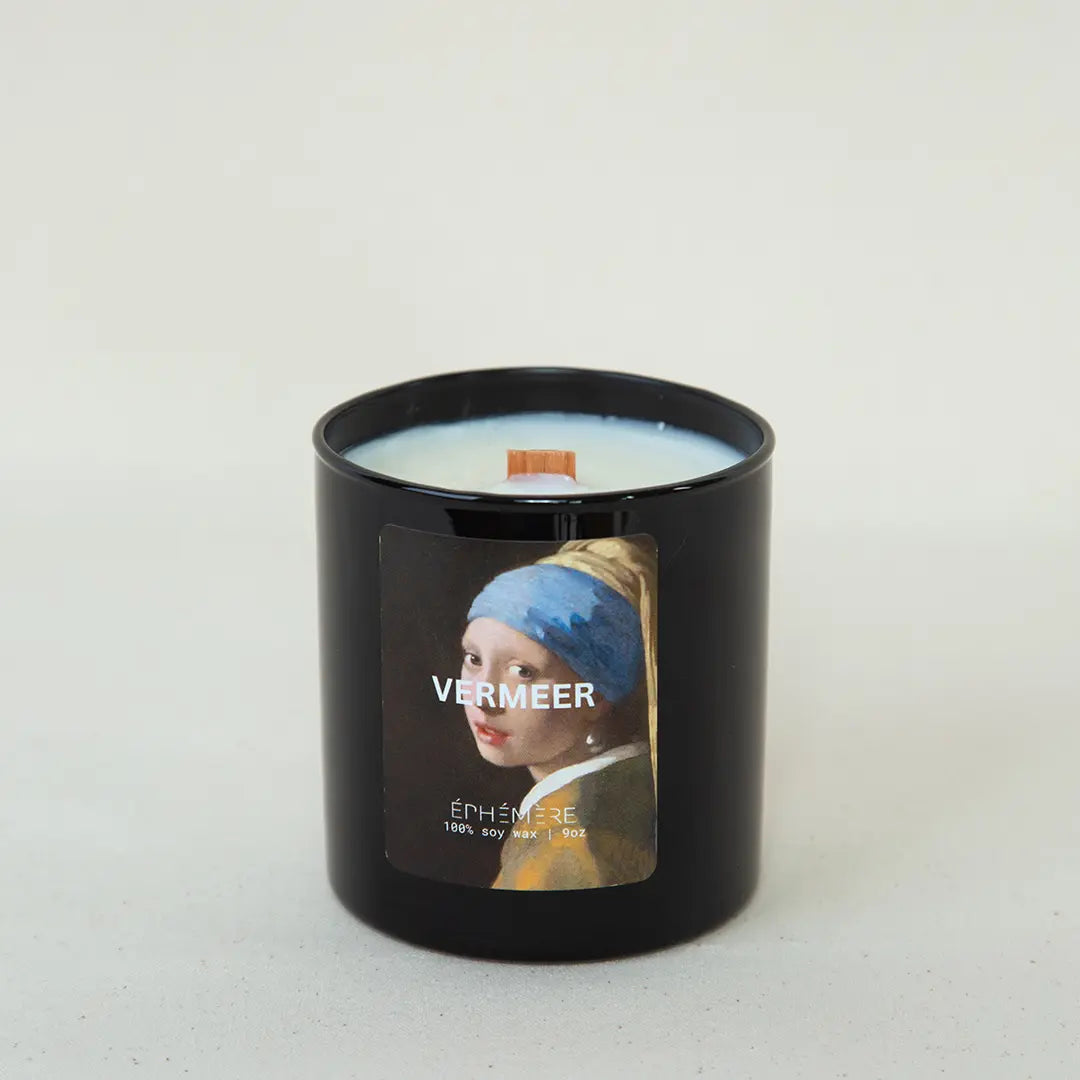 Vermeer Girl With A Pearl Earring Candle